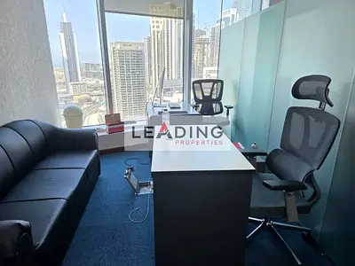 Furnished Office | Burj Khalifa View | Near Metro