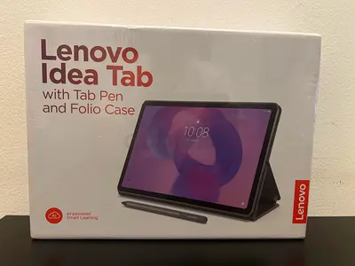 Lenovo Idea Tab with Tab Pen  Folio Case - Brand New Sealed