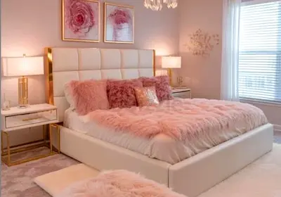 Elegnt beautiful 200*200 super king size bed