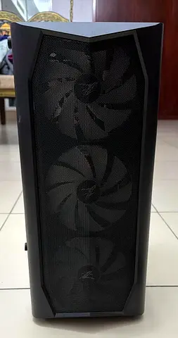Gaming PC Tower Case with RGB Fans
