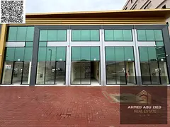 Shop with Mezzanine Annual Rent - Al Jurf 1 Ajman- Opposite Al Aqsa School - Excellent Space 900 Sqf