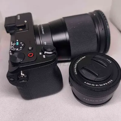 Sony a6700 with 2 lenses kit lens and sony sigma 16 mm F 1.4