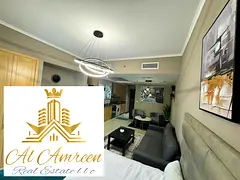 Furnished Studio | Balcony | Marina &amp; City Views | Up to 12 cheques | GCV 1 - JLT