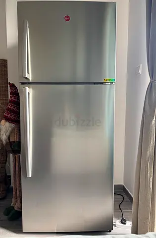 Hoover Top-Freezer Refrigerator (Silver) - Very Good Working Condition