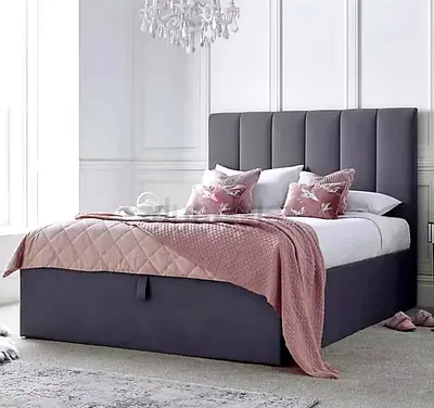 Stylish Brand New twin size bed including medical mattress Queen size bed