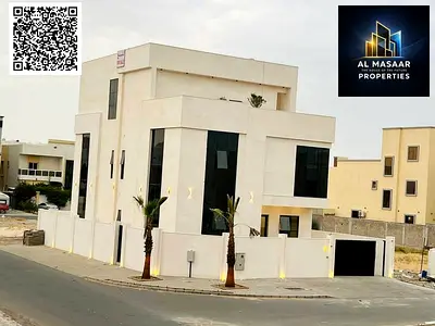 Own your dream villa in the heart of Ajman, close to all services, including electricity, water, air conditioning, and elevator.