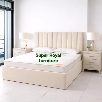 Stylish koshan Brand New Queen size bed storage bed including medical mattres good quality Queen bed