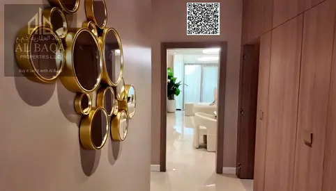 بدون عمولة | مباشرة من المطور | شقة مفروشة بالكامل غرفتين وصالة بمساحة 1764 قدم مربع | 1,029,564 درهم إماراتي | خطة سداد | فرصة استثمارية || عجمان