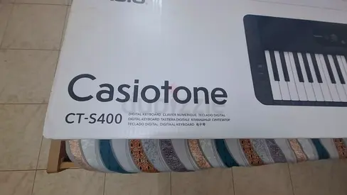 Slightly used Casiotone CT-S400 keyboard for sale
