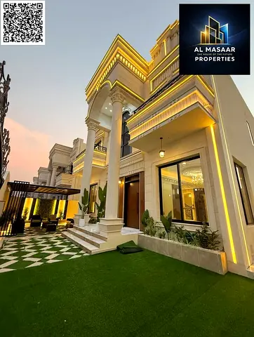 فيلا تصميم طابقين ورووف 6 نوم ماستر مساحه الارض 3400 قدم بسعر قابل لتفاوض و شامل رسوم التسجيل و التملك