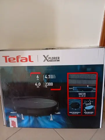 Tefal Xplorer Robot Vacuum (Boxed) - 2300 Pa, 4.0 cm clearance