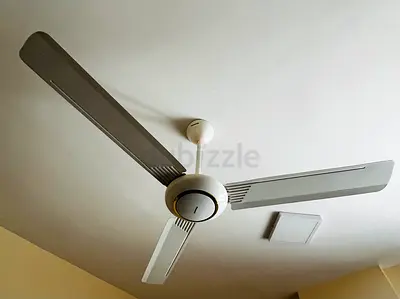 3 nos Panasonic White 3-blade Ceiling Fan — Used, Good Condition