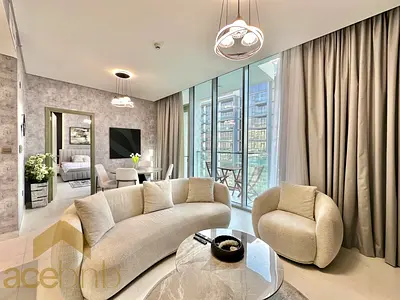 Ultra-Luxury 1BR | Panoramic Lagoon Views | District One
