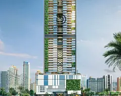 2 bedrooms, 3 bathrooms, with a down payment of 36,000 and installments over 84 months.