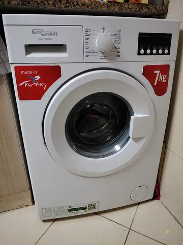 Super General 7kg Front-Load Washing Machine - Used, Works Well
