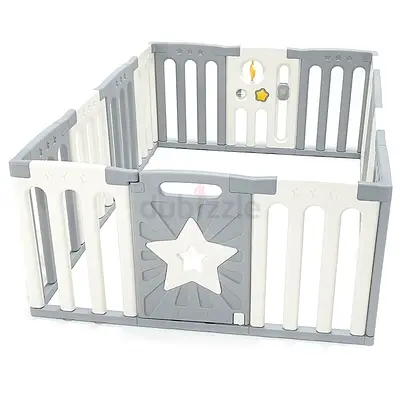 Bumble  Bird - Star Design Baby Safety Playpen - 14 Pcs