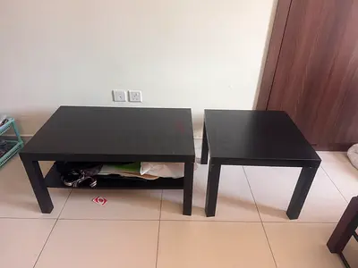Modern Black Coffee and Side Tables