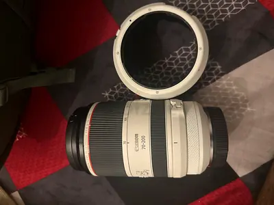 Canon RF 70-200mm f2.8 IS USM lens