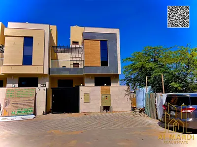 🏡 تاون هاوس فاخر مع روف في الياسمين – عجمان | 🛏️ 3 غرف ماستر | مساحات واسعة | 💰 مقدم 10% | قسط يبدأ من 5000 درهم