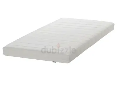 bed w 3 drawers/2 mattresses, grey/Ågotnes firm, 80x200 cm - BRAND NEW