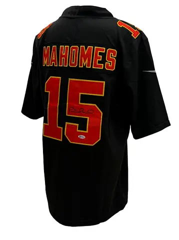 Patrick Mahomes jersey Hand Signed BAS