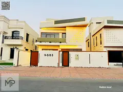 Villa with (pool) for sale | ajman| al helio2 area | 6 master rooms, majlis, hall, pool, roof| freeh