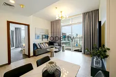 Furnished | Balcony | JVC Circle View | Mid-Floor