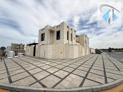 A villa with all registration and ownership fees included, on the main street, ready to move in, in the most prestigious areas of Ajman. Freehold owne
