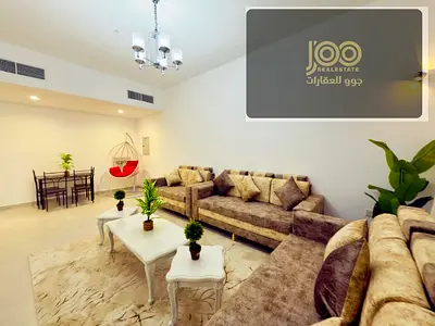 شقة غرفة وصالة للإيجار | كورنيش عجمان | مفروشة فرش جديد | 4500 درهم شامل