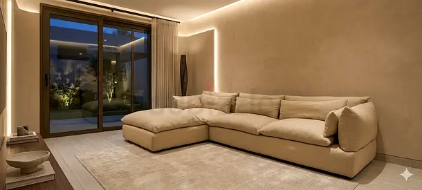Marina home L Shape sectional sofa