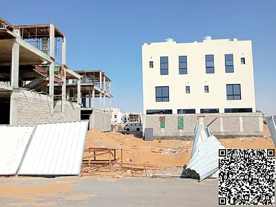 ارض سكني مع رخصة البناء مخطط الحليو سنتر موقع ممتاز