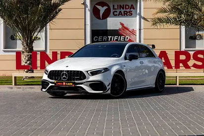 Mercedes-Benz A45 AMG S 2023 GCC specs Agency Warranty