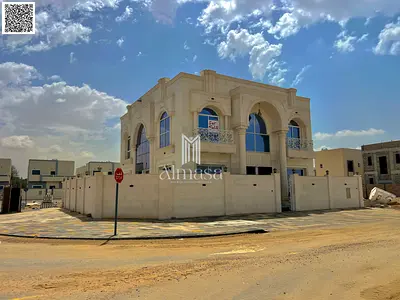 Corner Classic Villa for Sale in Al Zahya – Ajman | Private Pool | Large Area | Registration & Ownership Fees Included | Bank Financing Available