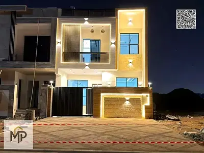 Townhouse (on a main road)|ajman|al Yasmeen| 4 master rooms, majlis, hall, maid room, roof | freehold| 0 registration fees.