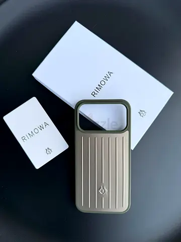 RIMOWA phone case with original box and card