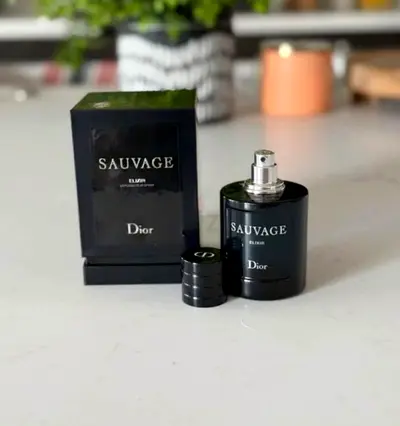 Sauvage Dior elixir original check before pay magnetic cap straight from sephora