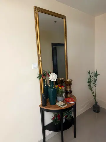 Mirror with table for sale