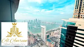 Princess tower | Fully Furnished | 1BR | Princess Tower | partial Sea view