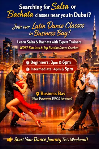 Salsa  Latin Dance Classes in JLT | Beginners Welcome | Kids  Adults