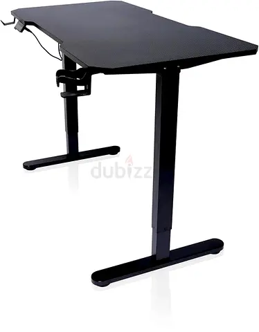 Electric Height Adjustable Desk, 120x60cm Gaming Desk, Sit-Stand Computer Desk for Home Or Office
