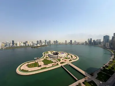 Beautiful 3 Bedroom Apartment with a Spacious Living Room, Balcony with a Stunning View, Free Parking, Free Gym & Swimming Pool in Al Majaz 3