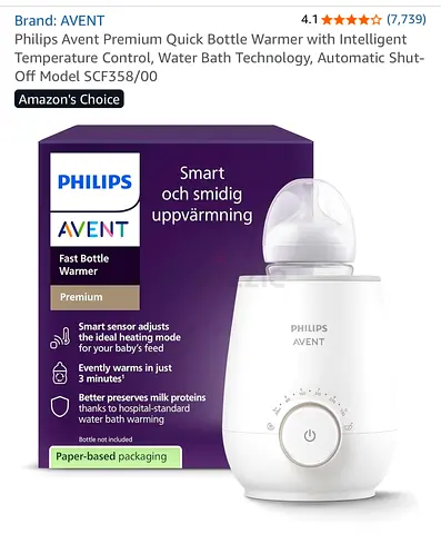 Philips Avent Fast Bottle Warmer (water-bath) - used once only