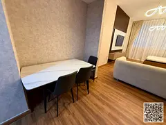Furnished studio apartment for rent in Ajman - Al Rashidiya 3 - Ajman One Towers - all bills and int