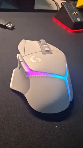 White Logitech G RGB Gaming Mouse — Used, Working Perfectly