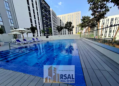 Cozy Studio with Aesthetic Community View in East Village, Aljada – Investor Deal! ✨