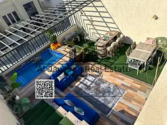 Villa for rent, 5 master bedrooms with swimming pool, Al Zahia, Ajman