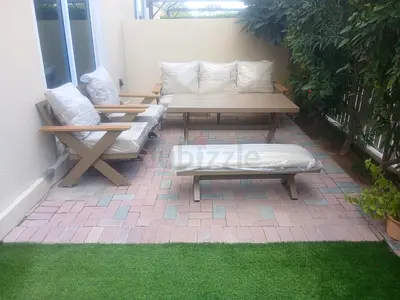 Garden Seating Set with Cushions