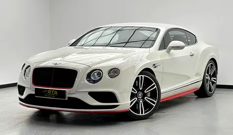 2016 Bentley Continental GT V8s Mulliner, 2027 GTA Service Pack, Excellent Condition, GCC