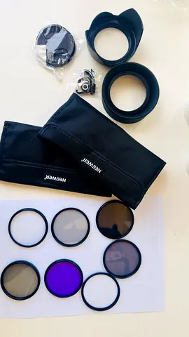 43mm and 67mm camera lens filter set