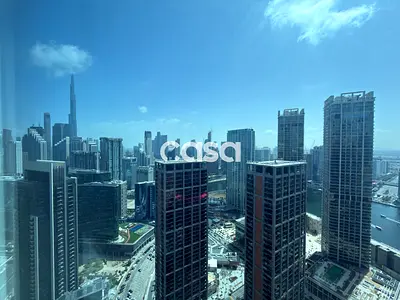High Floor | Fitted Office | Burj and Canal View